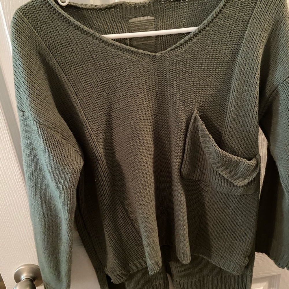 Olive sweater